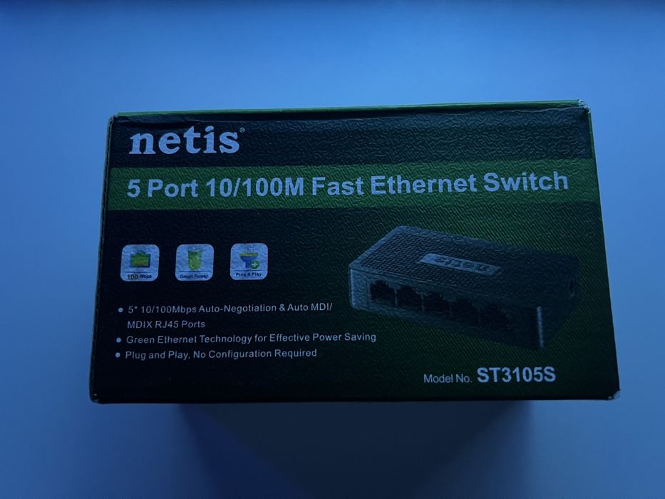Netis ST3105S 5 Port 10/100M Fast Ethernet Switch