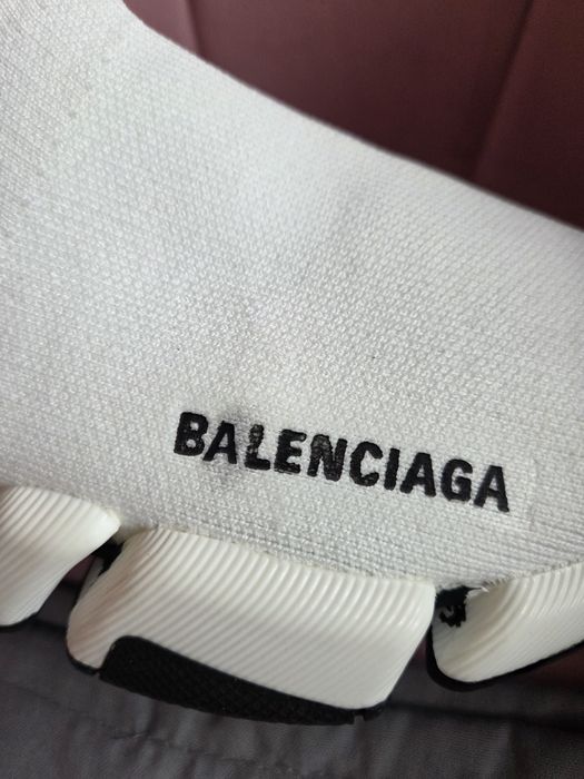 Buty Balenciaga Speed trainer white