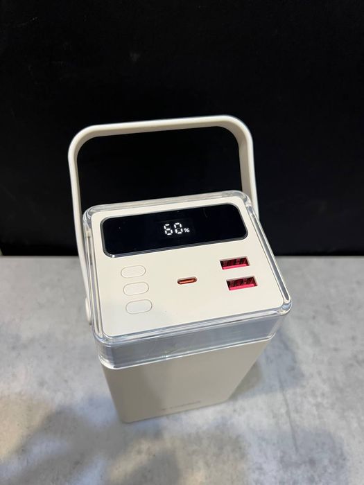 Павербанк Torima 60000mAh(22.5w) Реальна ємність.RGB ліхтар