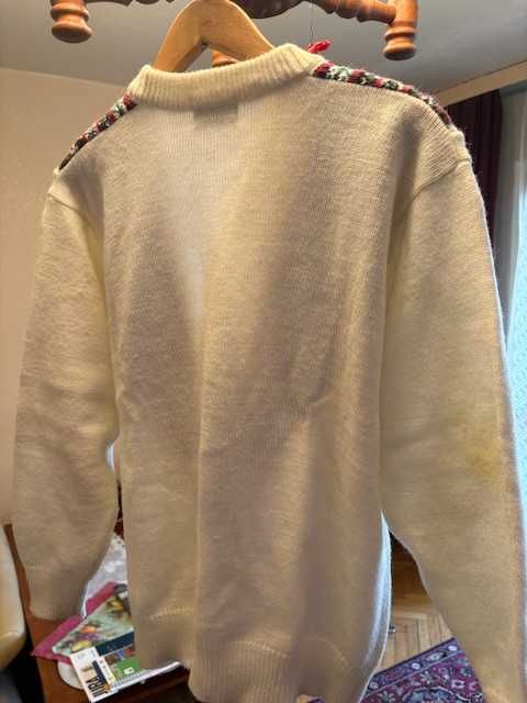 Sprzedam męski jasny rozpinany kardigan