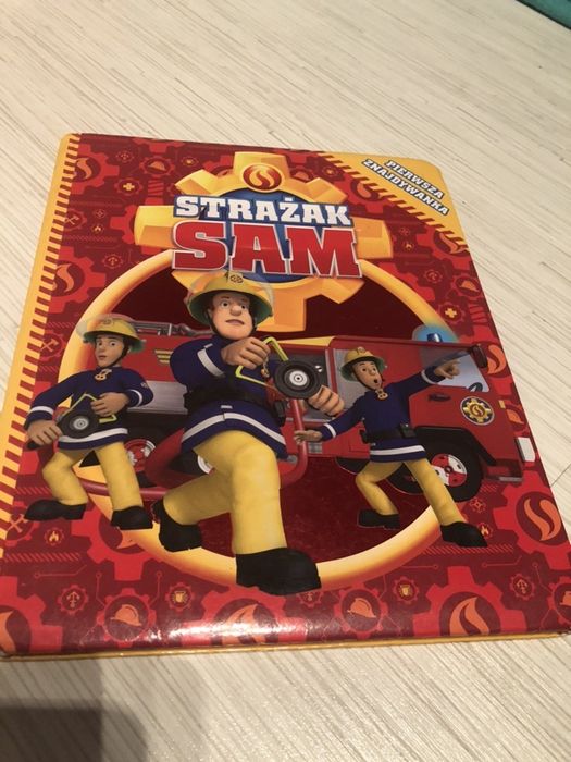 Strażak Sam książeczka /książka / zgadywanka
