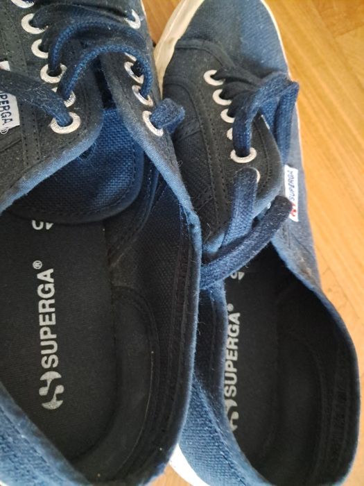 Sapatos superga azuis