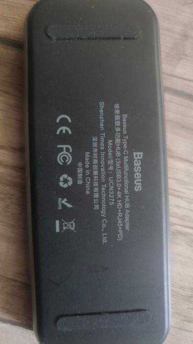 Hub Baseus UCN3275 6w1 USB-C