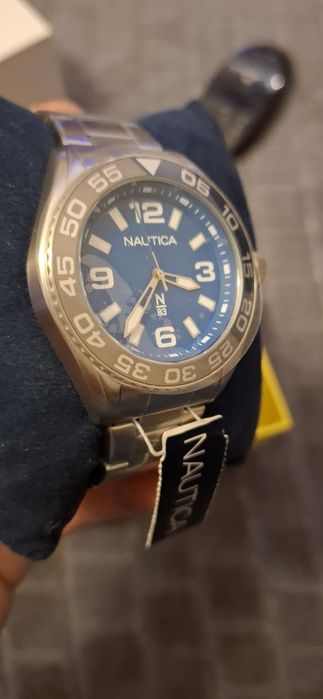 Nautica NAPFWS307 Silver/Blue