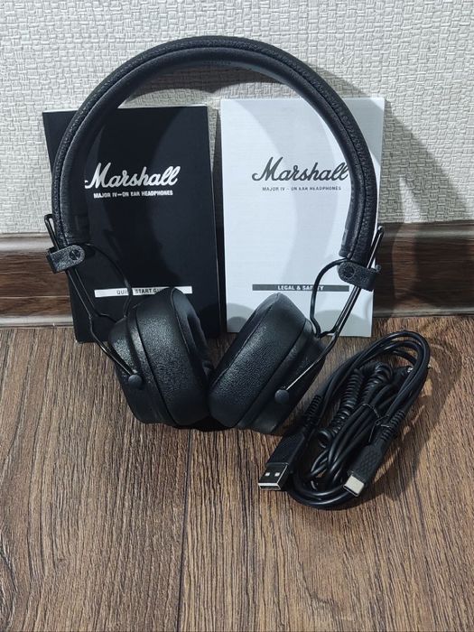 Marshall Major 4 ПРЕМІУМ якість / бездротові наушники /Маршал наушники