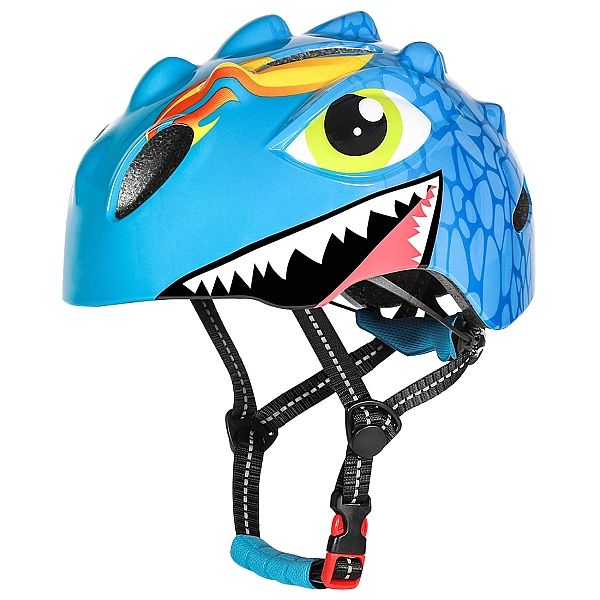Kask rowerowy dziecięcy Wozinsky lekki S - niebieski