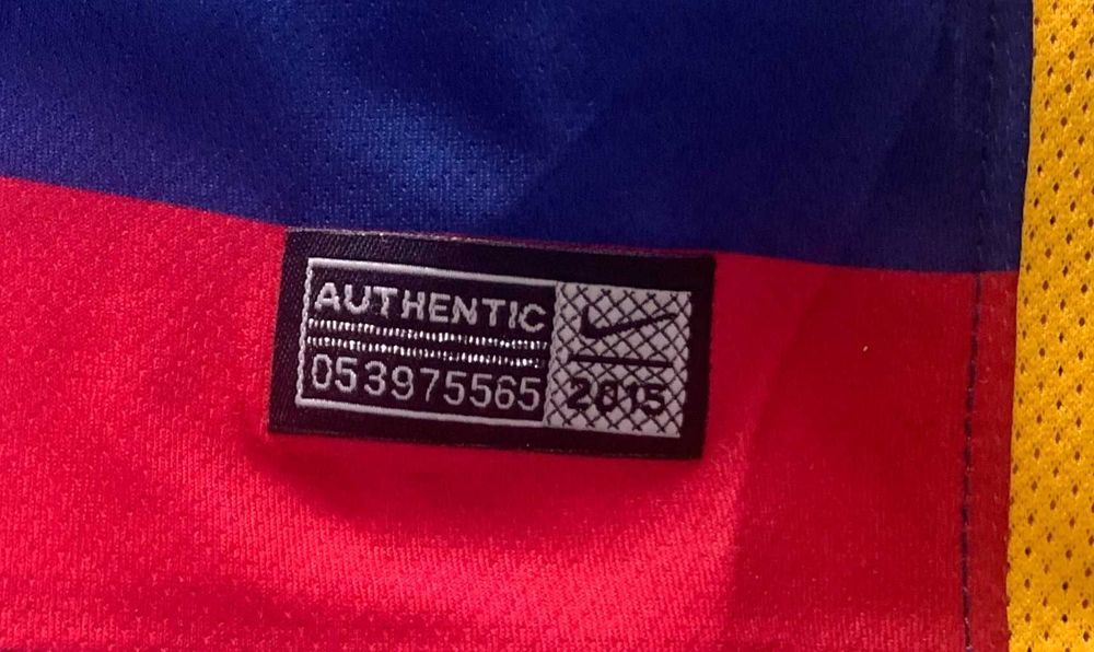 koszulka FC Barcelona, domowa 2015/16, nowa, Nike, XL, #9 Suarez