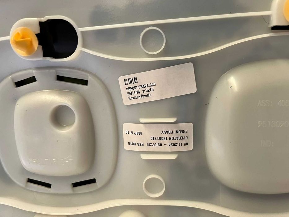 Citroen C3 III - Friso Frente Direito Airbump - FR054