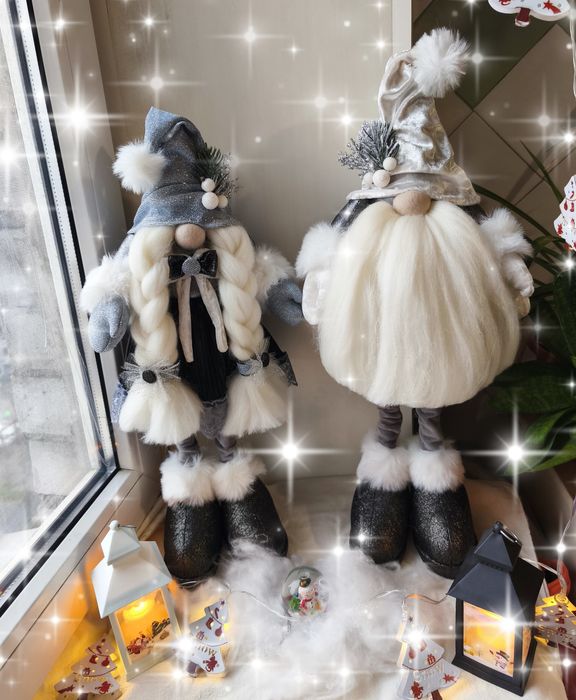 Скандинавський гном, Новорічний гном, на подарунок, пара гномів