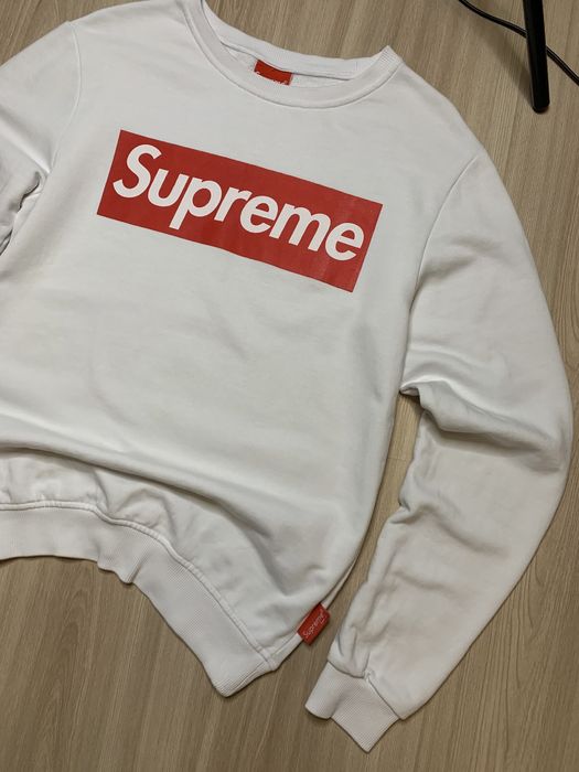 Supreme Spain Sweatshirt Print Logo