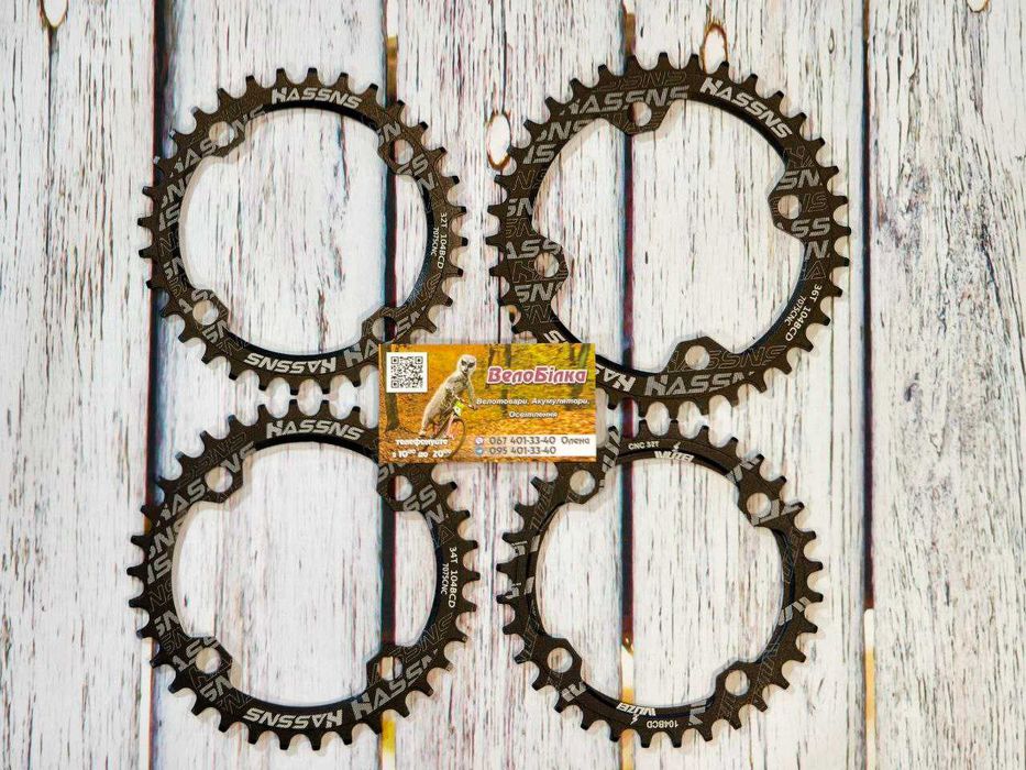 MTB 104BCD 32Т 34T 36T зірка велосипедна, звезда велосипедная: 199