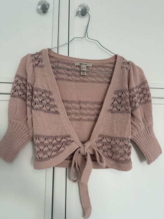 Bolero rosa Mango
