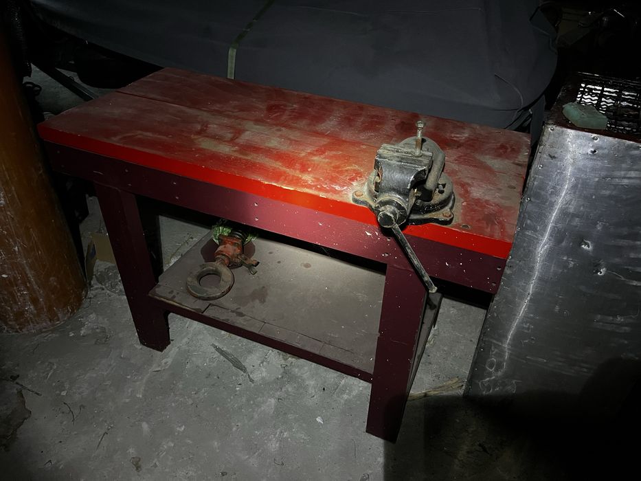 Stół warsztatowy roboczy 132x60x85