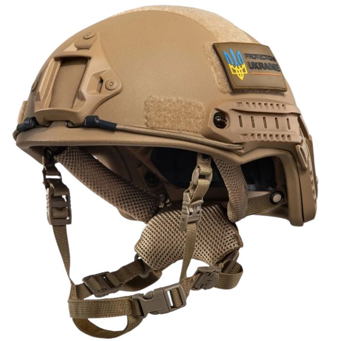 Військовий шолом FAST Helmet NIJ IIIA захисна каска куленепробивна