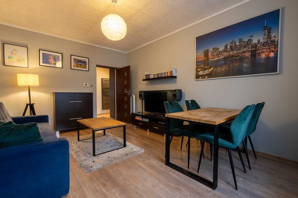 Urządzone dwupokojowe mieszkanie w Chorzowie Batorym