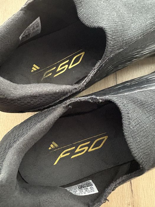 Chuteiras adidas F50 FG/MG Pretas