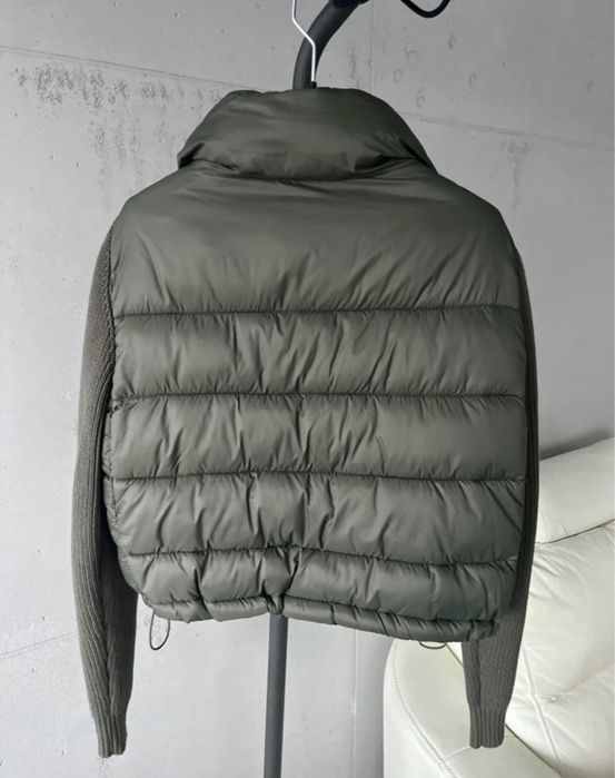 Przejściowa kurtka pikowana M khaki stradivarius Zara