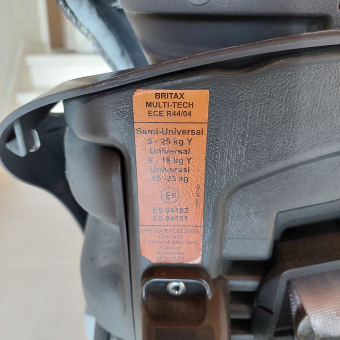 Cadeira Brittax Romer MultiTech