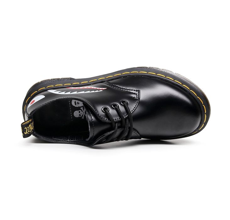 Нові лофери 42-45 Dr. Martens x A Bathing Ape (BAPE) x Mastermind Japan 1461 'Skull'