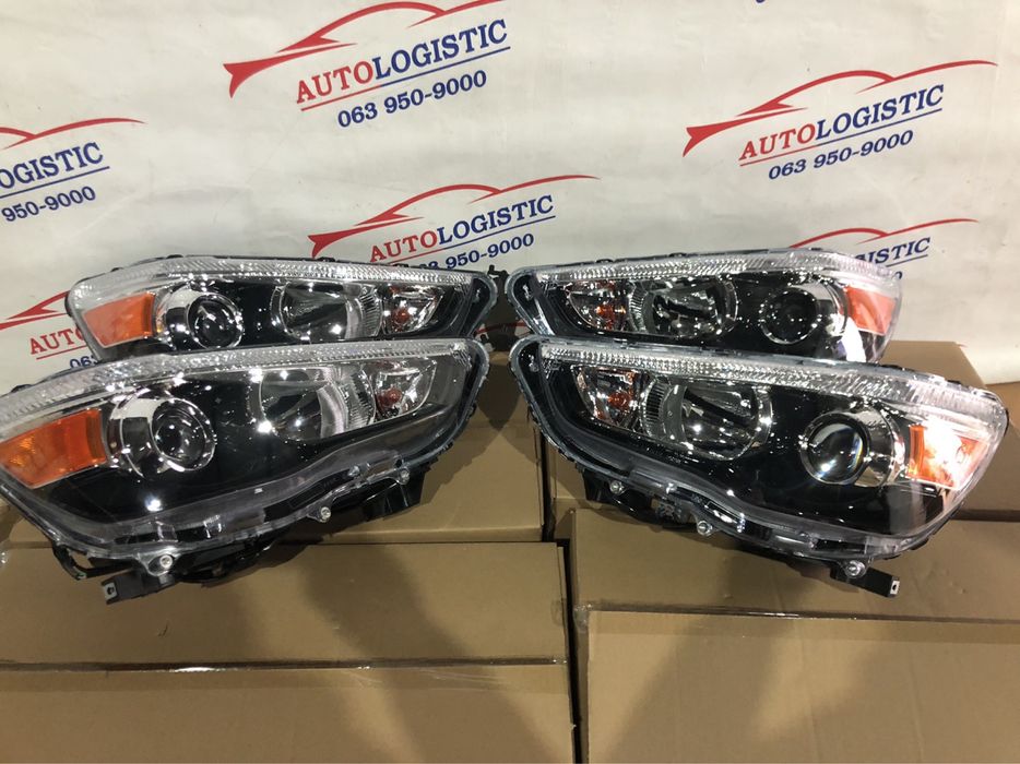 Outlander ASX  аут3 Фара черная аутлендер асх