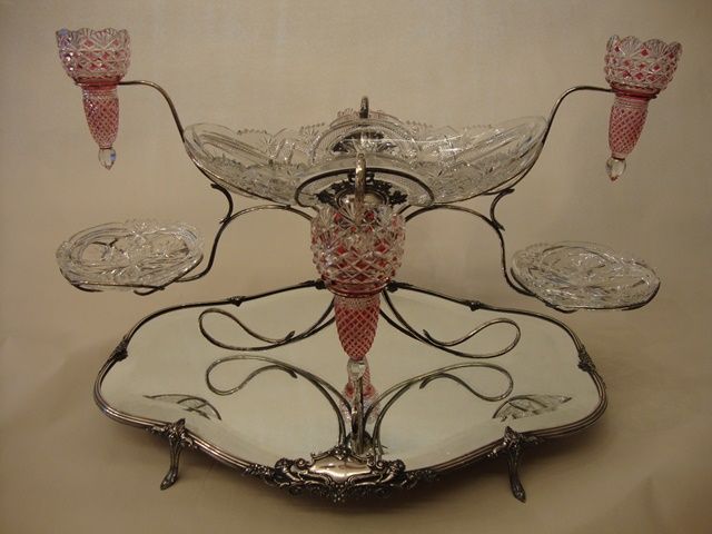 Imponente Centro de prata