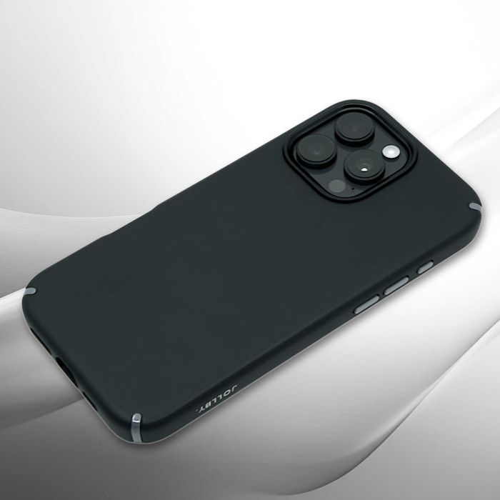 Etui JOLLBY. SILK do iPhone 16 Pro Max (BLACK)