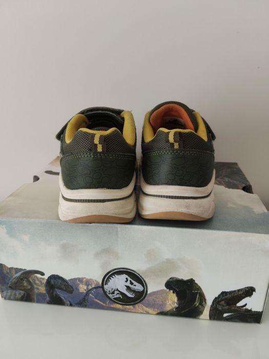 Sneakersy buty adidasy świecące z dinozaurem