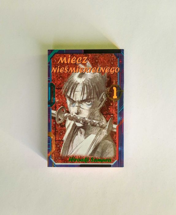 Manga „Miecz Nieśmiertelnego” Hiroaki Samura,  tom 1, 2004r.