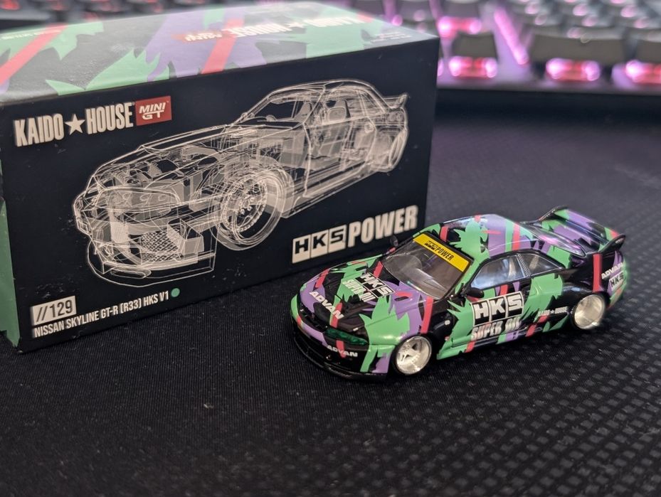 KAIDO★HOUSE VENICE BLK  PIN 付き Продам Mini GT Kaido House Nissan skyline r33, Fairlady 240z: 700