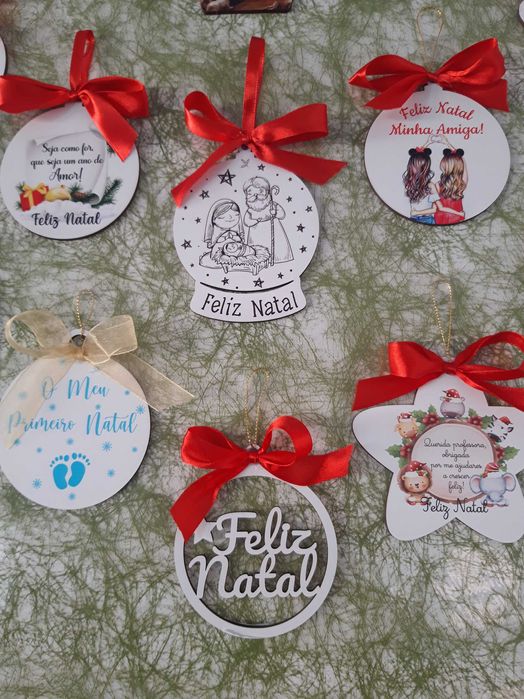 Pendentes natal, bolas natal