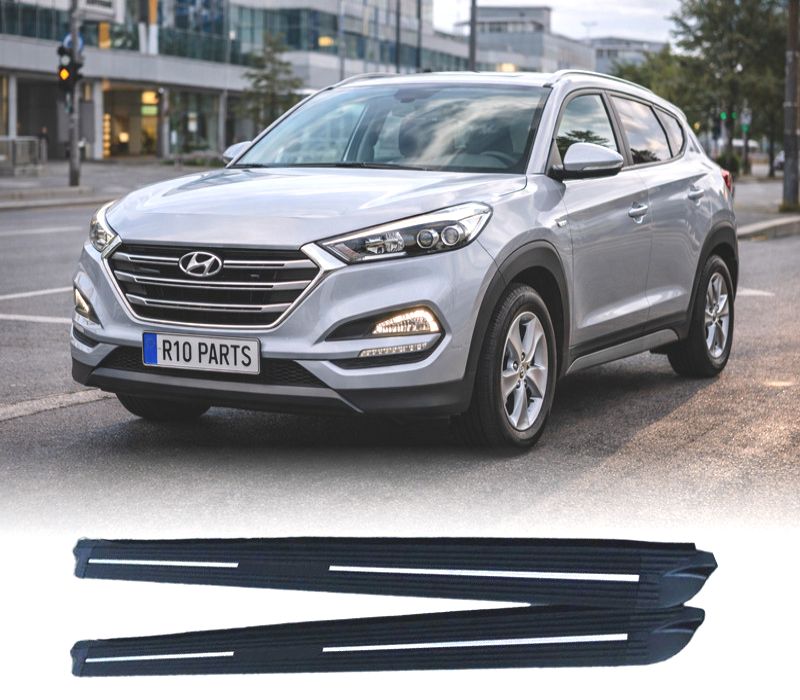 ESTRIBOS PRETOS HYUNDAI TUCSON 15-20