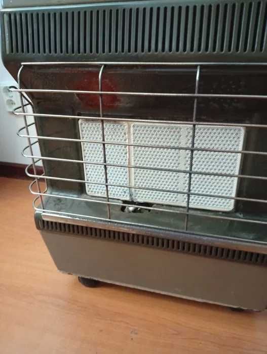 Aquecedor a gás com cerâmicas impecáveis