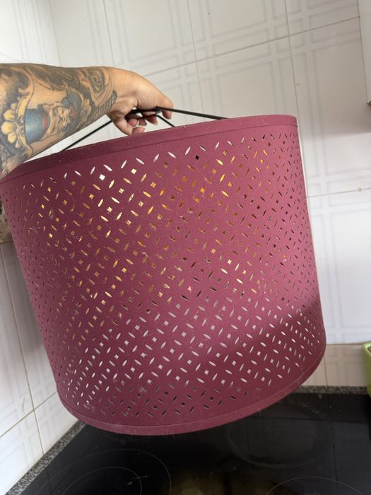 Abajur para candeeiro suspenso teto ikea