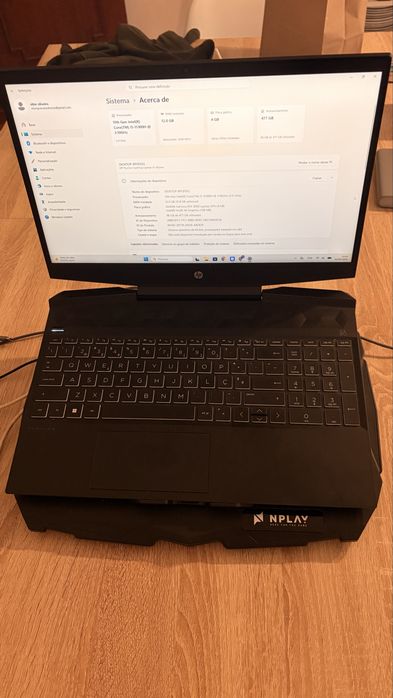 Portatil gaming hp pavilion