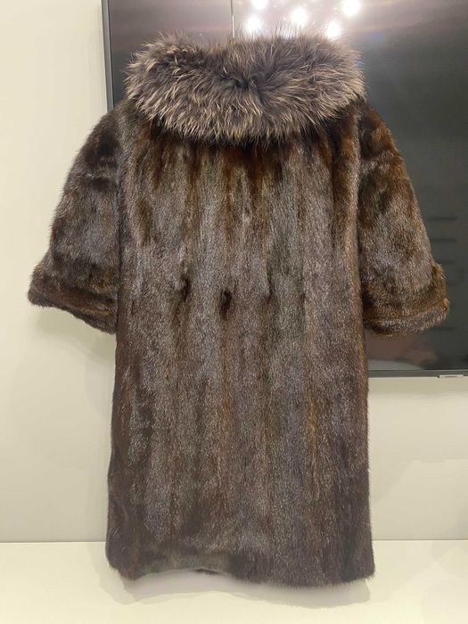 Норкова шуба жіноча XS-S