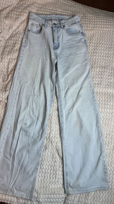 Джинси-кльош голубі