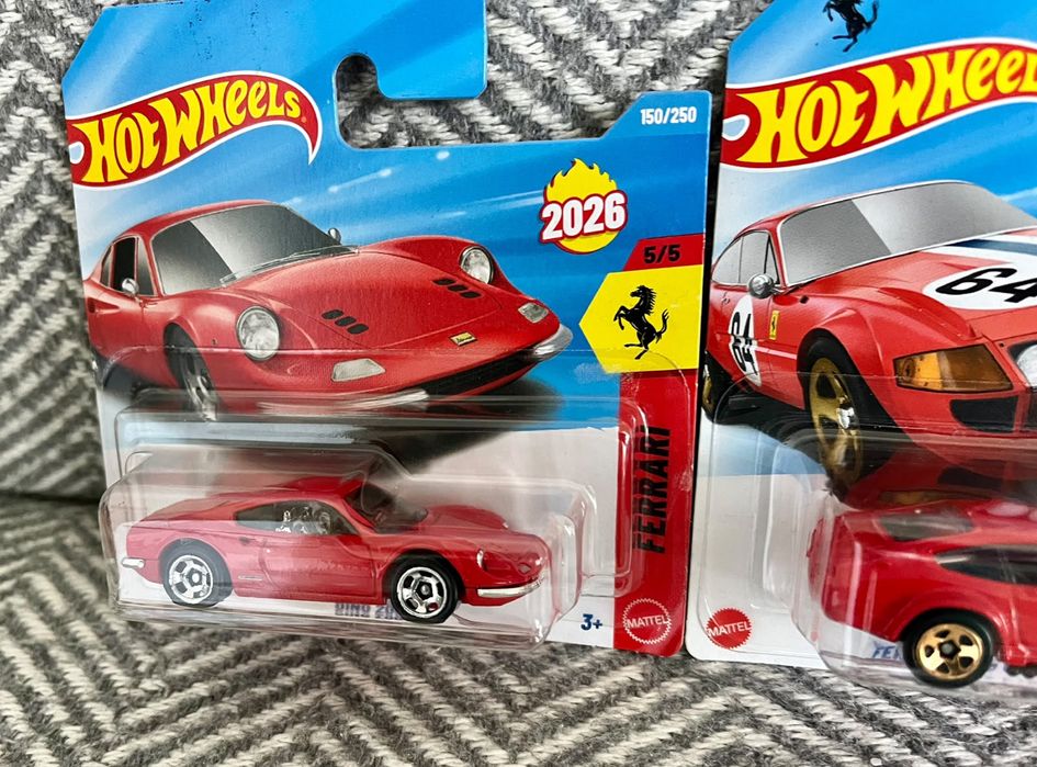 Модель Hot Wheels Ferrari Dino 206 GT