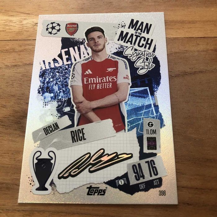 Match Attax card