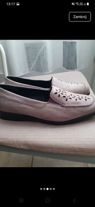 Loafersy damskie, roz. 38