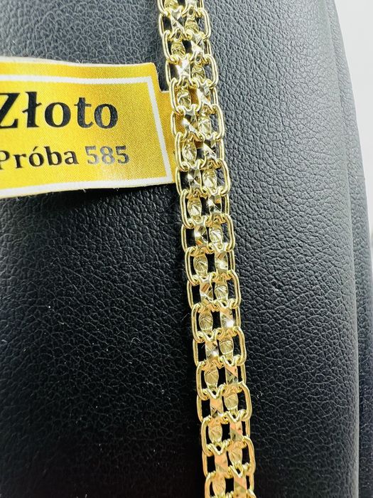 Złota bransoletka próba 585