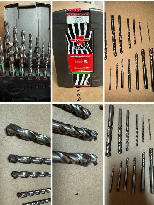 Нарізний інструмент(мітчики,плашки)wurth,dormer,thurmer,osg,guhring