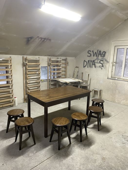 Барний табурет з дерева Бук стулья для кафе 1250грн