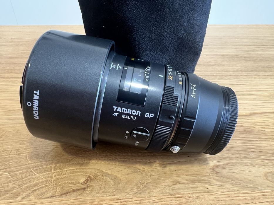 Lente Tamron SP AF Macro 90mm f/2.8 Nikon adaptador Fuji -Mafra/Oeiras