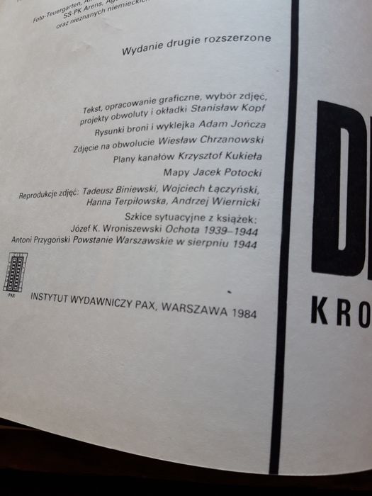 Książka Dni Powstania Stanisław Kopf