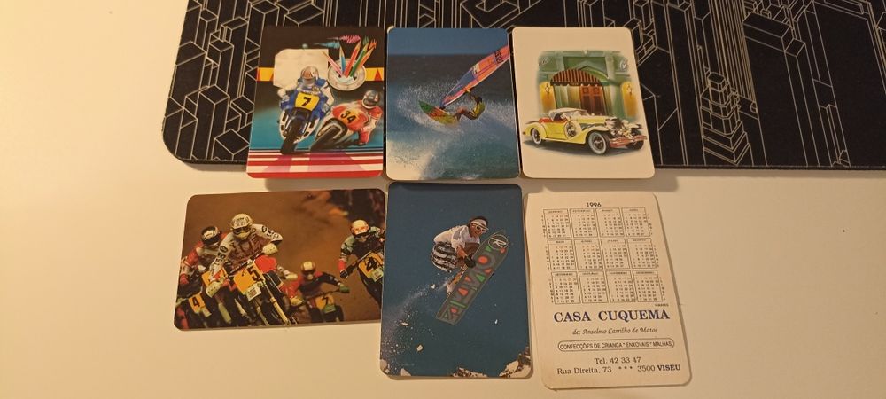 calendários de bolso