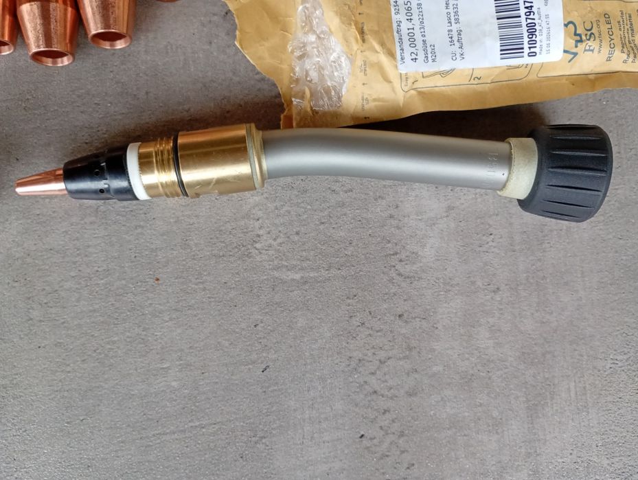 Sprzedam palnik (fajka) fronius MTB i Dysze gazowe Fronius