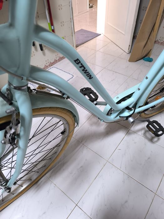 Bicicleta elops verde roda 28 em excelente estado