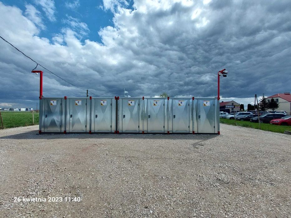 Mini magazyny 9m2 Box Magazyn Magazyn samoobsługowy self storage 9m2