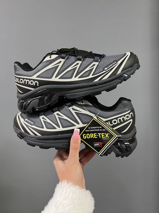 НОВИНКА ‼️Salomon XT-6 Gore-Tex «Black/Grey» / Salomon XT-6 Gore-Tex / кросівки саломон / зимові кросівки