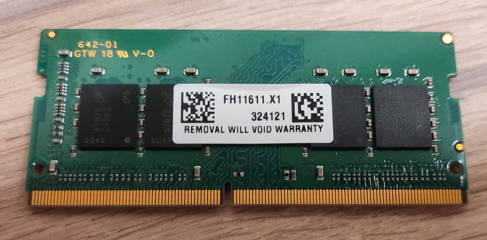 PAMIĘĆ RAM DDR4 4GB CRUCIAL Micron PC4-2133 ~ 2133MHz CL15 1.2V do laptopa